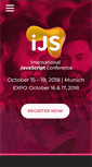 Mobile Screenshot of javascript-conference.com